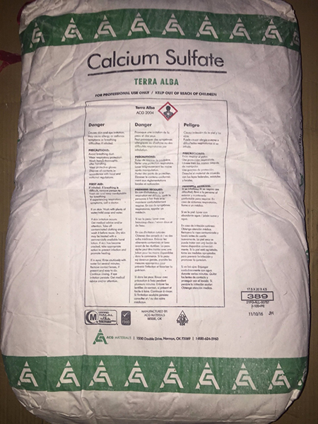Calcium SunPhate - Canxi sunphat - Thạch cao - Hóa Chất Lý Hùng - Công Ty TNHH Công Nghệ Lý Hùng